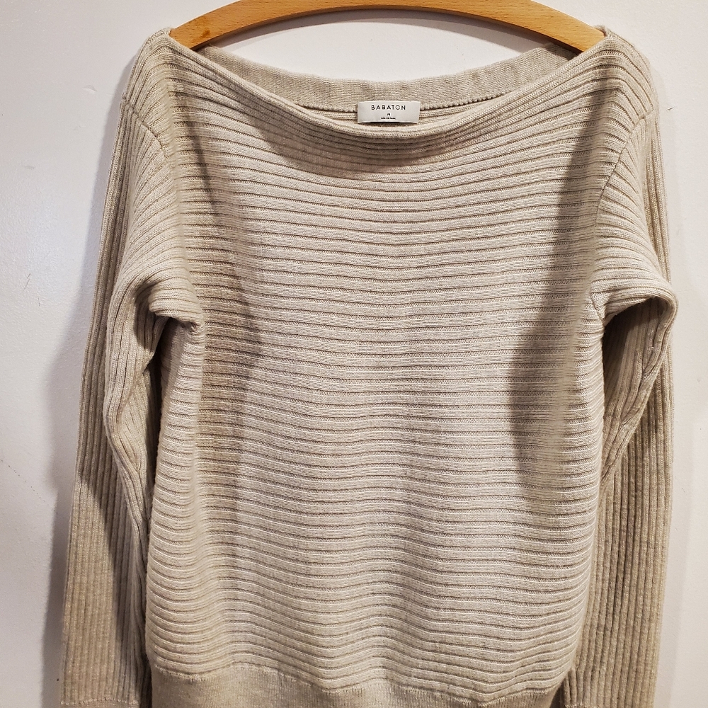 Aritzia Babaton Luc Boatneck Sweater